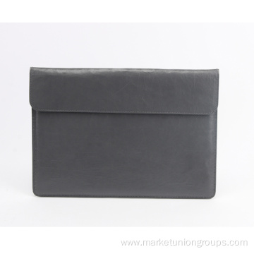 Knead Texture Kraft Gray Case Laptop IPad Bag Computer Sleeve